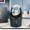 New Arrival with Box 💰 YSL GABY Mini Bucket Bag in Lambskin – Adorable Design, Loved by All 🥰 Details Matter!