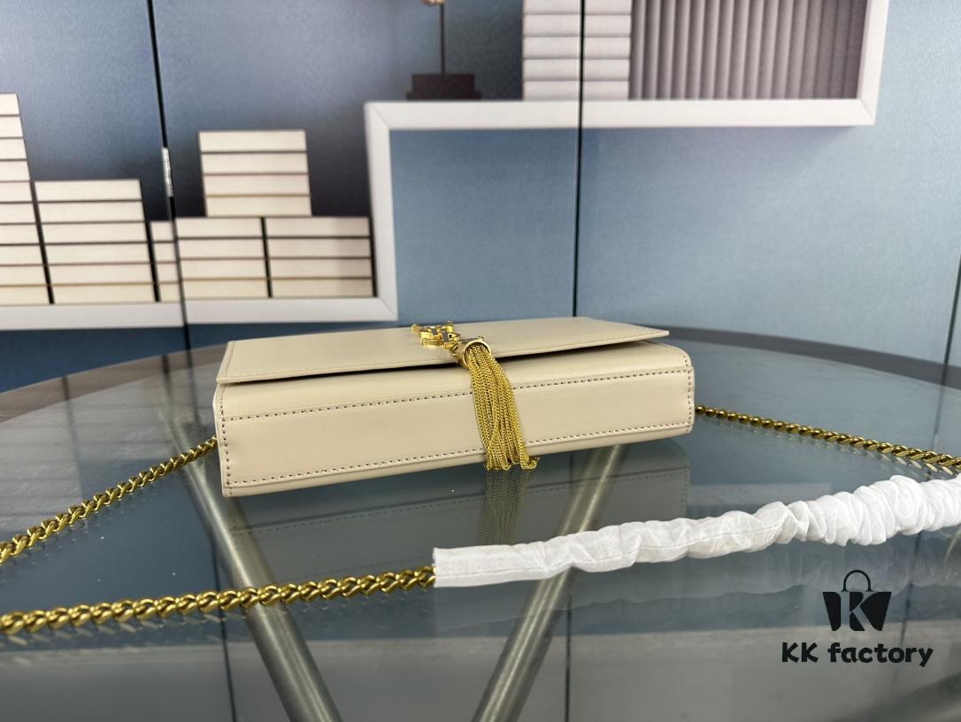 YSL Kate Tassel Bag with Box 💰 - Elegant Saint Laurent Prince Wen Same-Style Woc Chain Bag