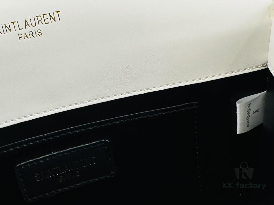 YSL Kate Tassel Bag with Box 💰 - Elegant Saint Laurent Prince Wen's Same Style Woc Chain Bag, Latest Counter Synchronized Design