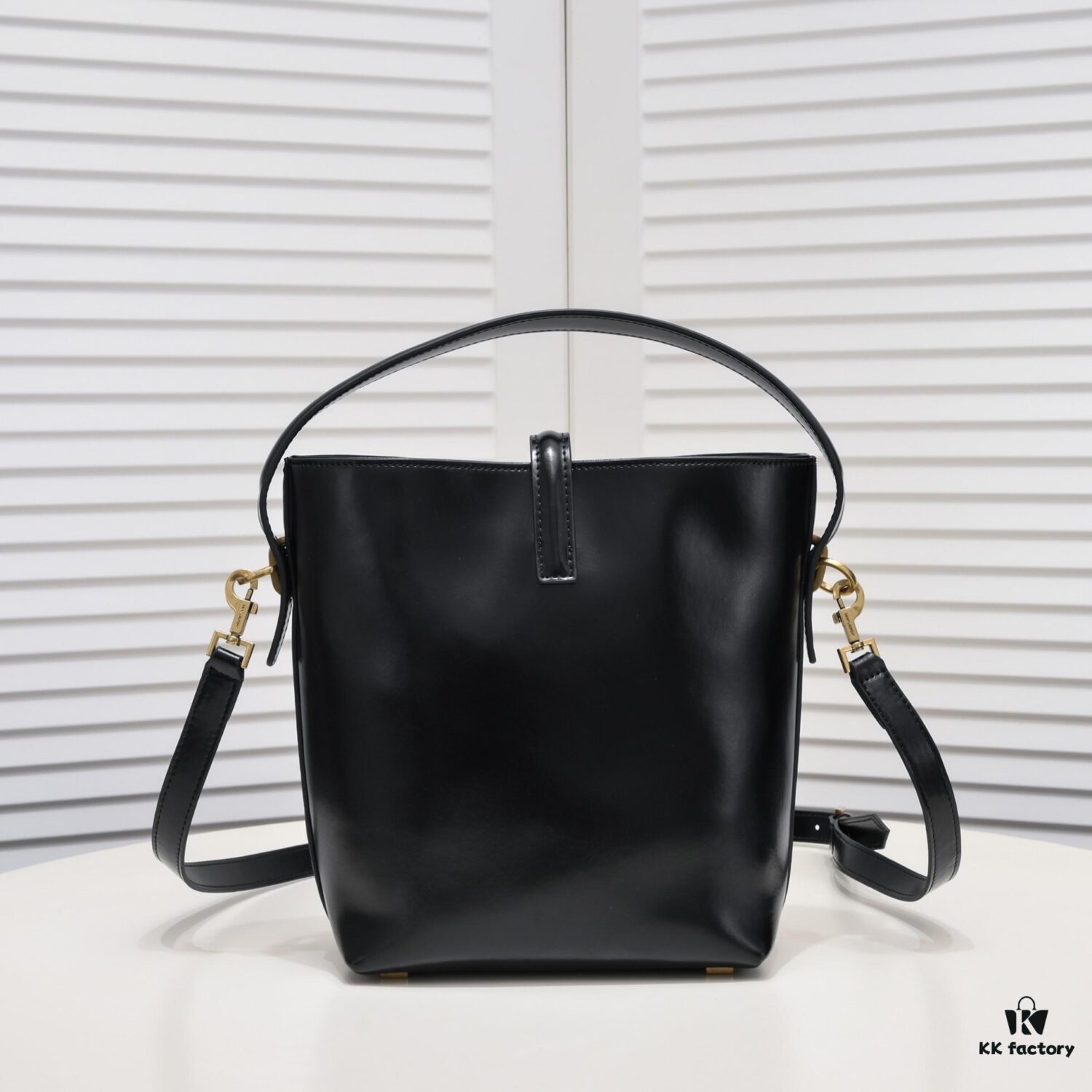 YSL Saint Laurent Shopping Bag, All-New Design with Matte Suede-Calf Texture, Elegant and Stylish