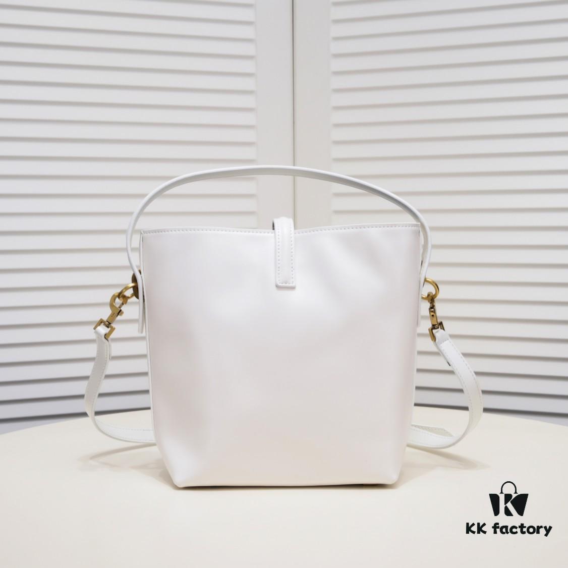 YSL Saint Laurent Shopping Bag, Newly Designed with Matte Suede-Calf Texture, Stylish and Essential for Fashion-Forward Women