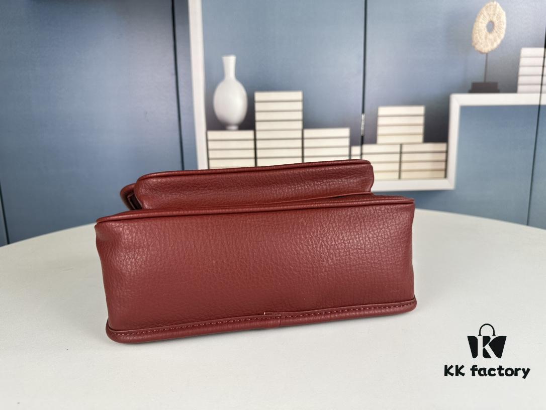 New Arrival NIKI BABY Full-Grain Lambskin Handbag ||| YSL Niki 21cm 28cm Distressed Lamb Leather Black Silver Mini