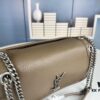 New Arrival NIKI BABY Full-Grain Lambskin Handbag ||| YSL Niki 21cm 28cm Aged Lamb Leather Black Silver Mini