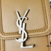 New YSL Hobo Series Mini Vertical Crossbody Bag in Smooth Calfskin with Antique Metal Logo Closure