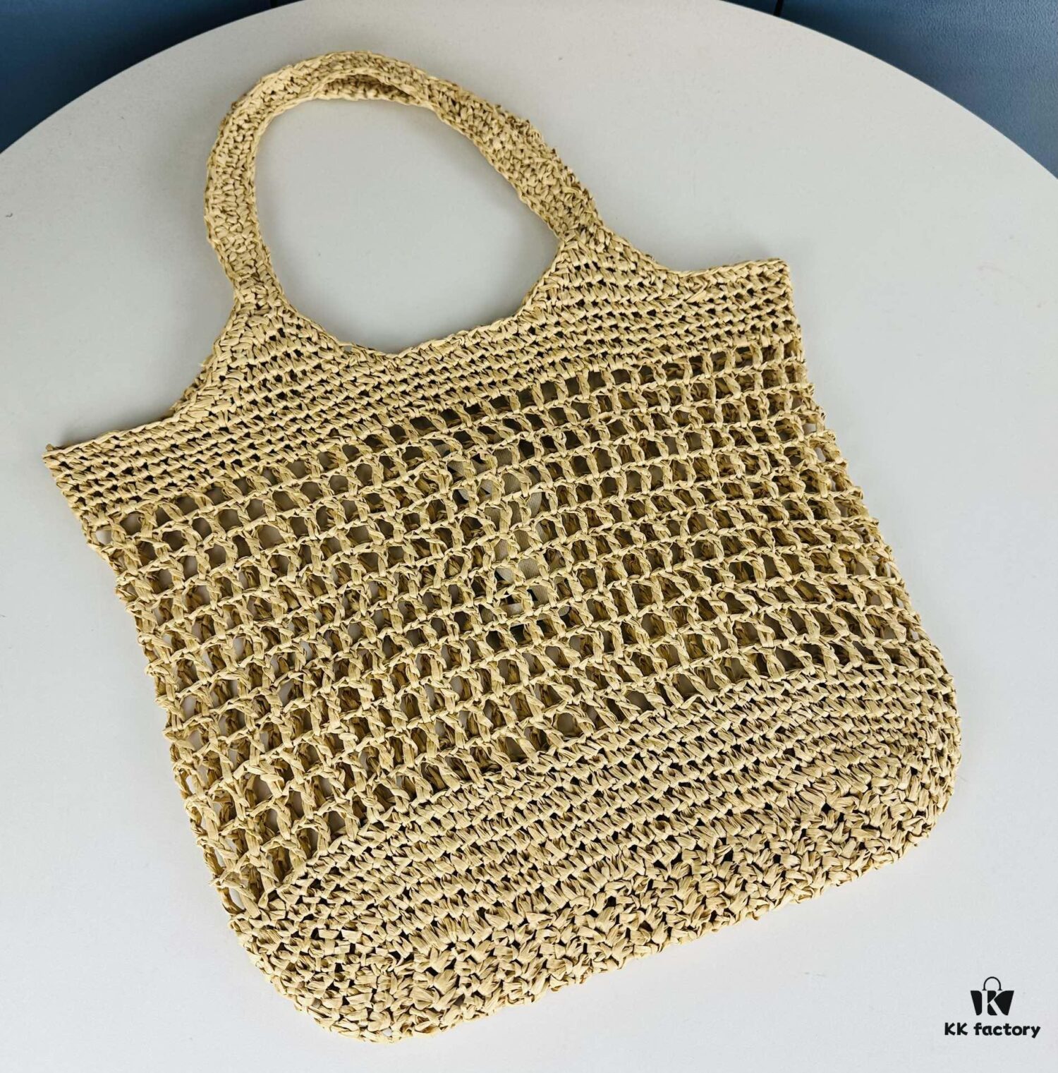 New Arrival Wholesale YSL Saint Laurent ||| SAINT LAURENT—ICARE 24 Spring/Summer New Icare Maxi Tote Raffia Handbag