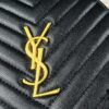 New Arrival YSL 6-Color Saint Laurent Gold Logo Caviar Quilted Leather Round Bag