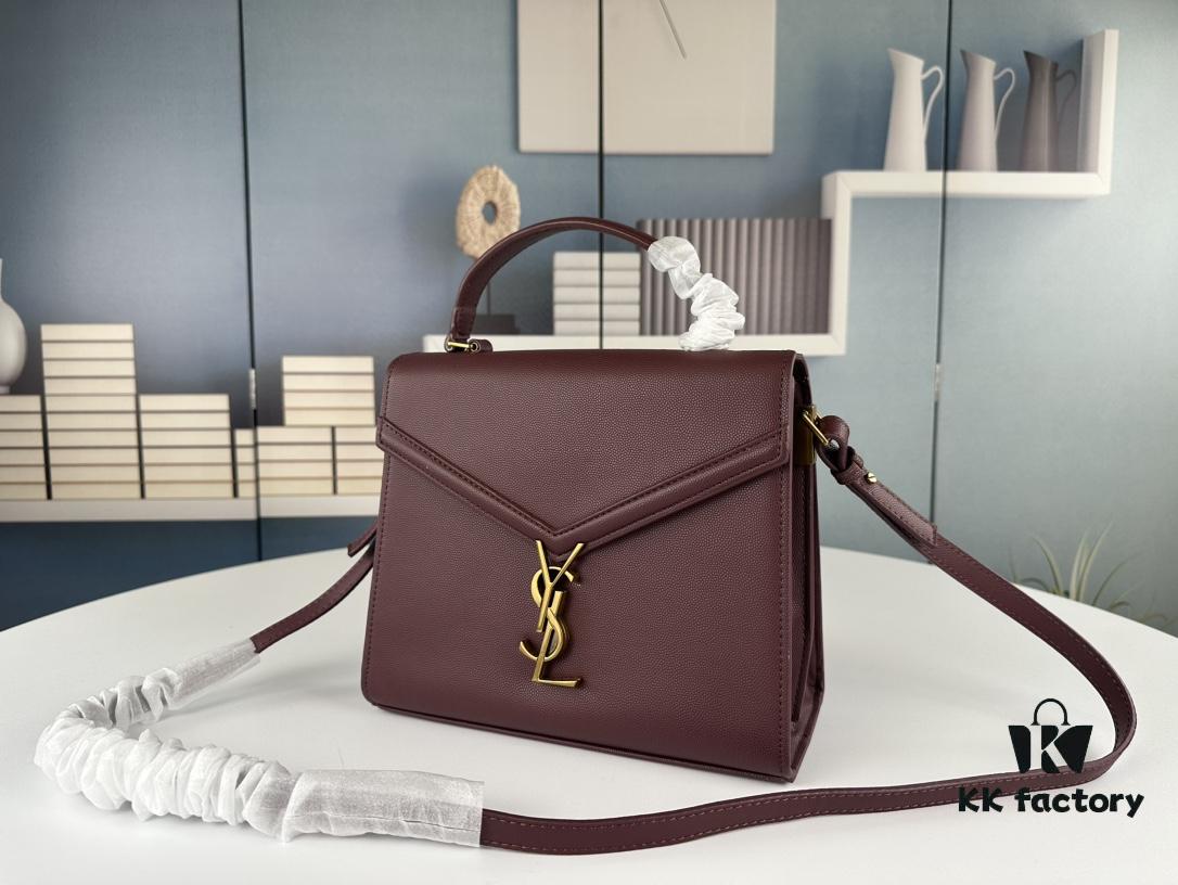 New YSL Cassandra Envelope and Sling Bag, Hand-Carry Style