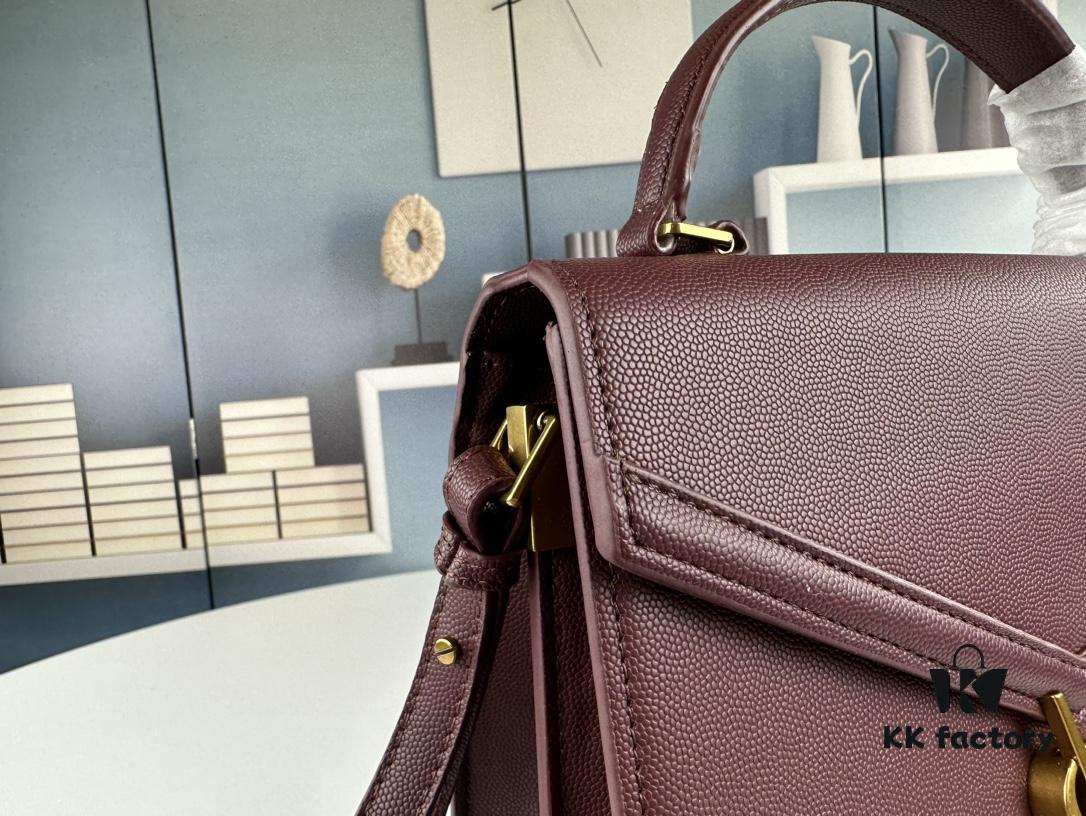 New YSL Cassandra Envelope and Sling Bag, Hand-Carry Style