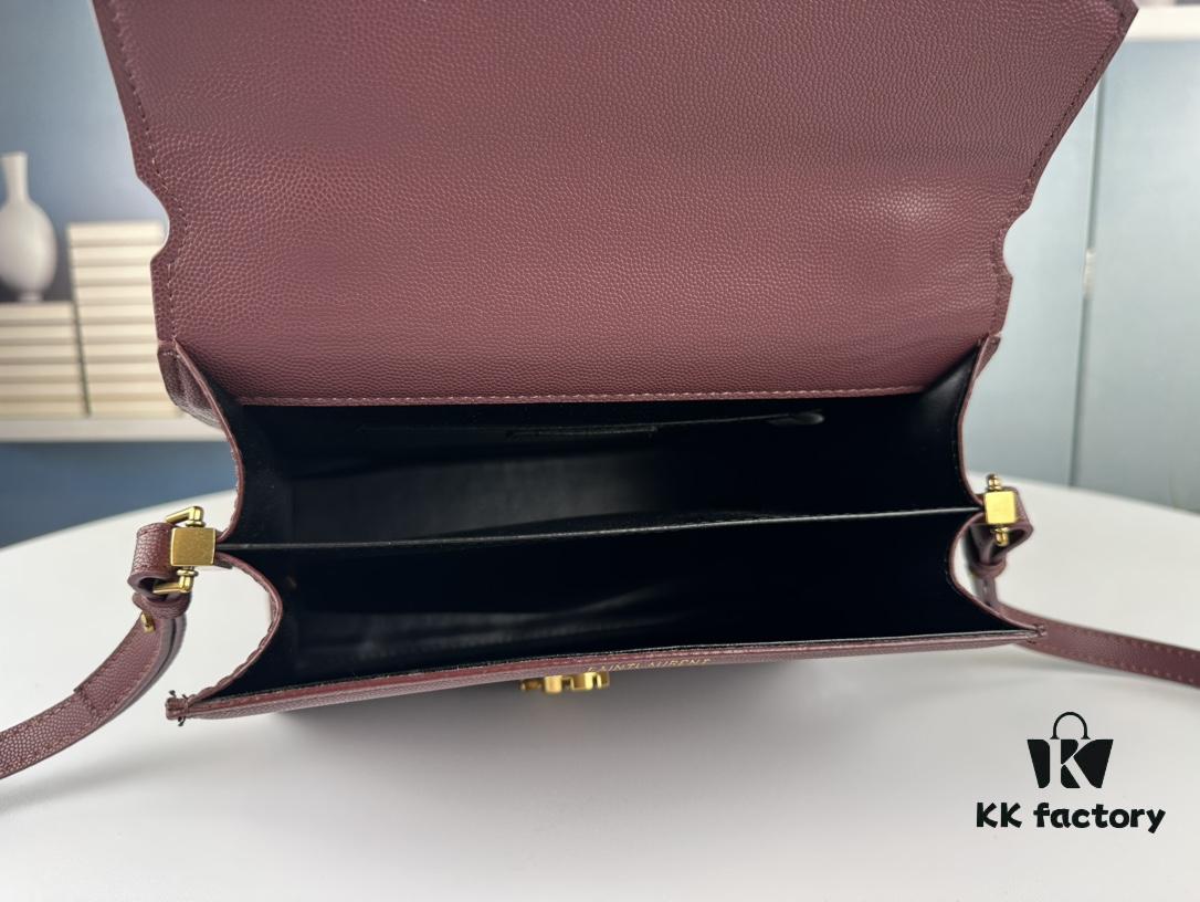 New YSL Cassandra Envelope and Sling Bag, Hand-Carry Style