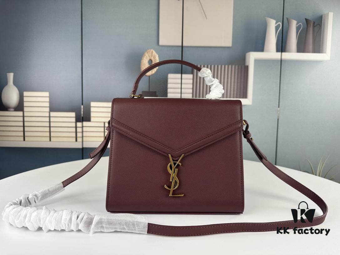 New YSL Cassandra Envelope and Sling Bag, Hand-Carry Style