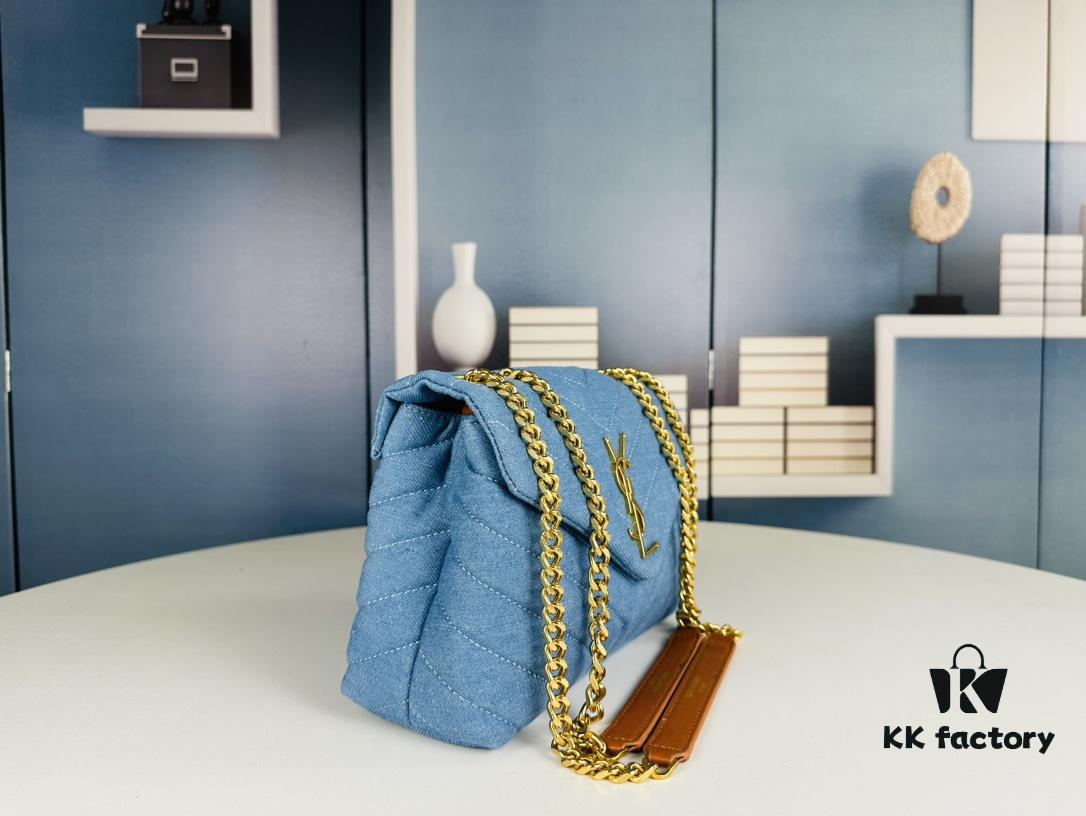 New Arrival Small YSL Denim Bag [Love][Love] Comes with Box