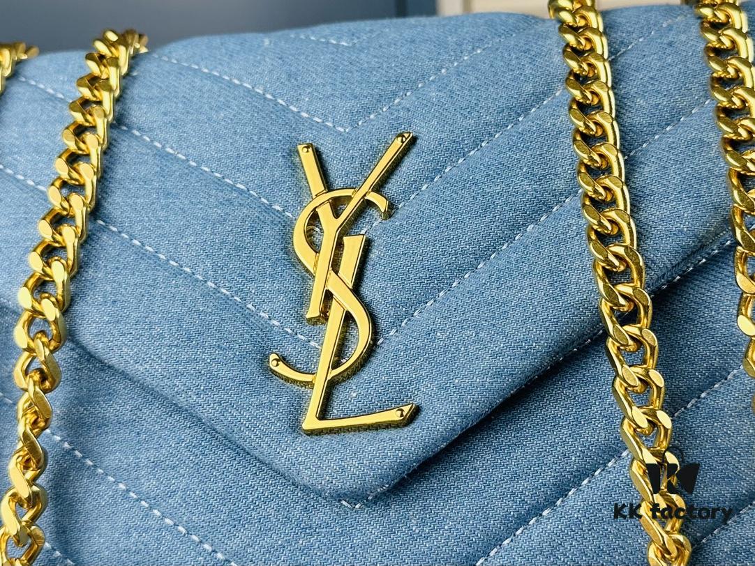 New Arrival Small YSL Denim Bag [Love][Love] Comes with Box