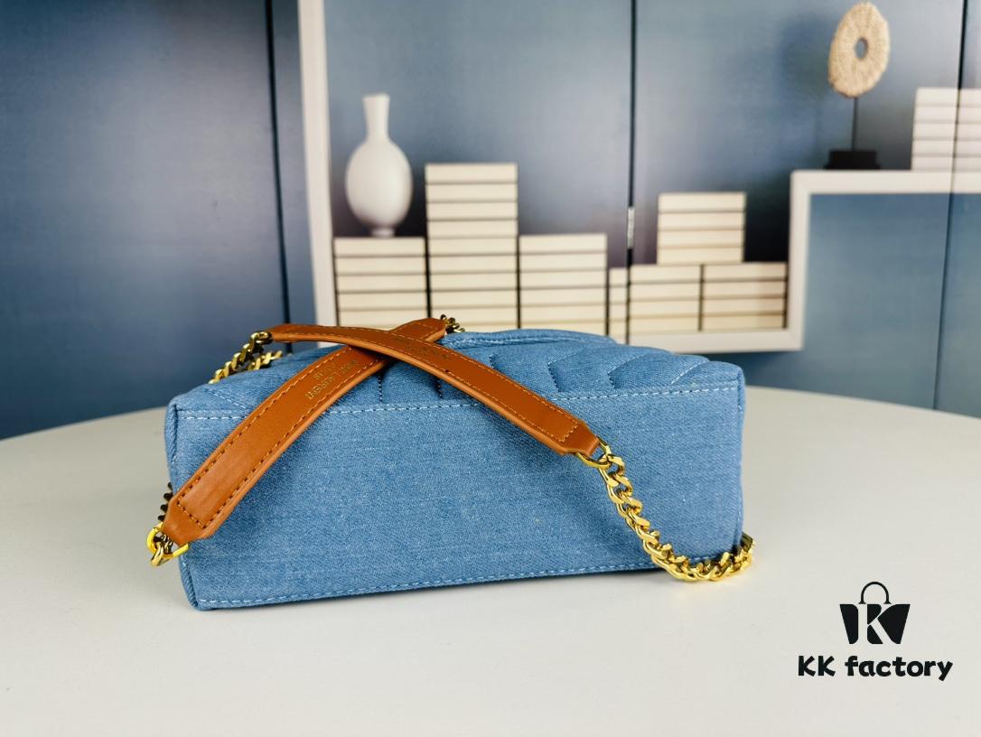 New Arrival Small YSL Denim Bag [Love][Love] Comes with Box