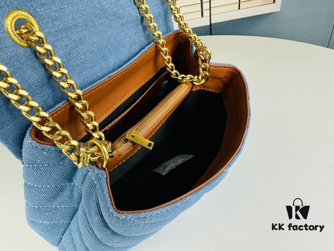 New Arrival Small YSL Denim Bag [Love][Love] Comes with Box