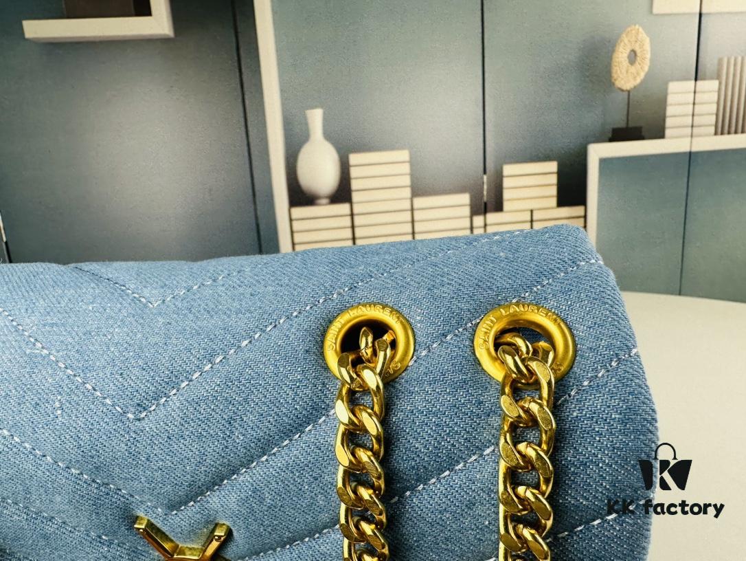 New Arrival Small YSL Denim Bag [Love][Love] Comes with Box