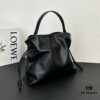Top Original Batch: Large 240, Small 230 Loewe Flamenco Lucky Bag, Handheld or Crossbody, Plain Cowhide