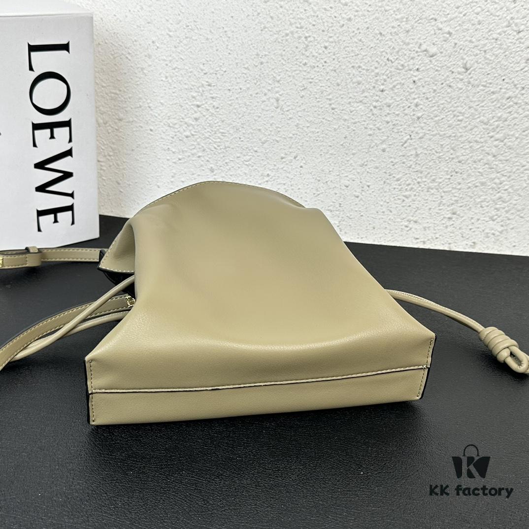 Top Original Batch: Large 240, Small 230 Loewe Flamenco Lucky Bag, Handheld or Crossbody, Smooth Calfskin
