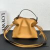 Top Quality Original Batch: Large 240, Small 230 Loewe Flamenco Lucky Bag, Handheld or Crossbody, Smooth Calfskin