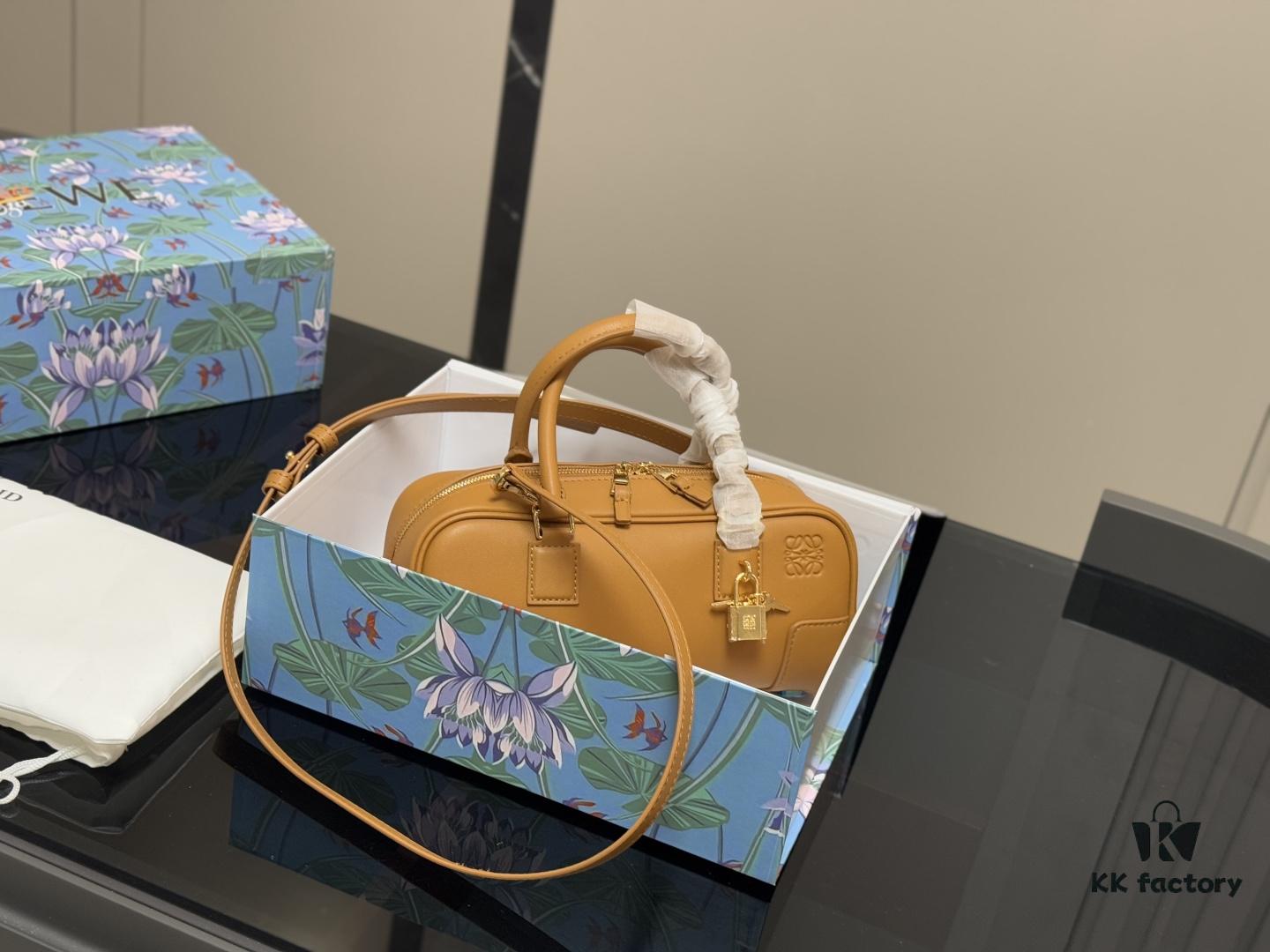 Loewe Bowling Bag / Briefcase Style Handbag