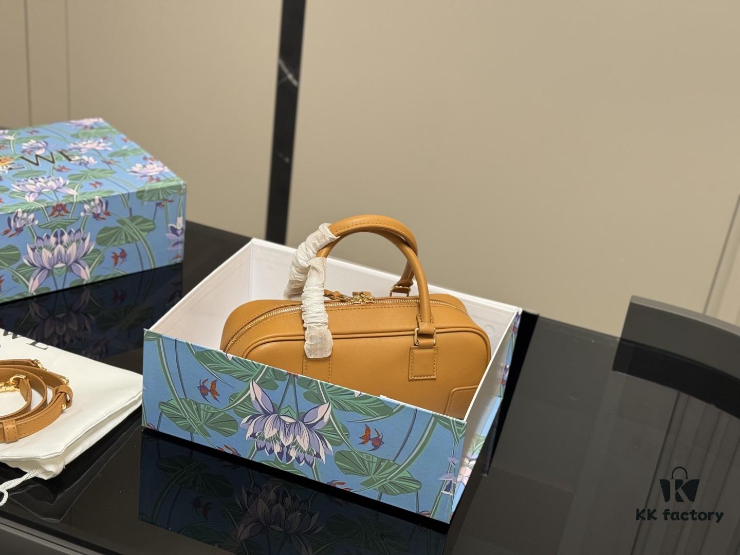 Loewe Bowling Bag / Briefcase Style Handbag