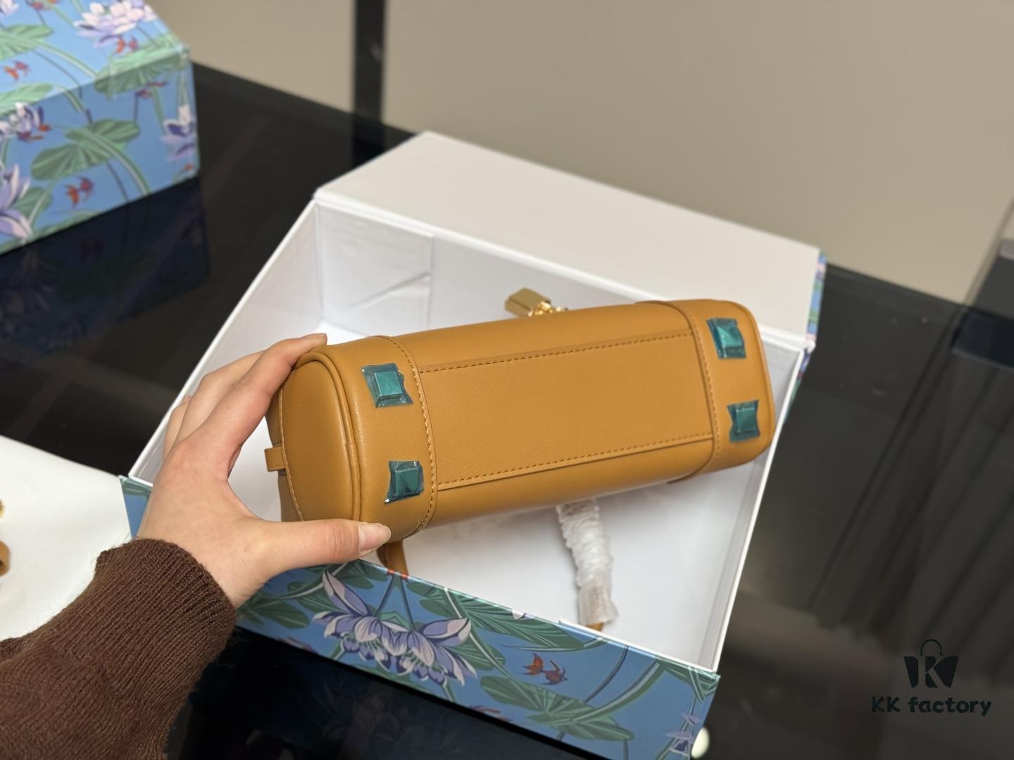 Loewe Bowling Bag / Briefcase Style Handbag