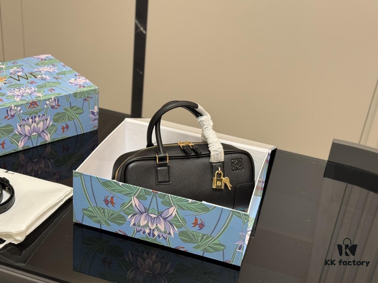 Loewe Bowling Bag / Briefcase Style Handbag