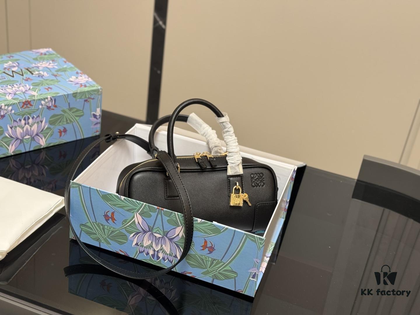 Loewe Bowling Bag / Briefcase Style Handbag