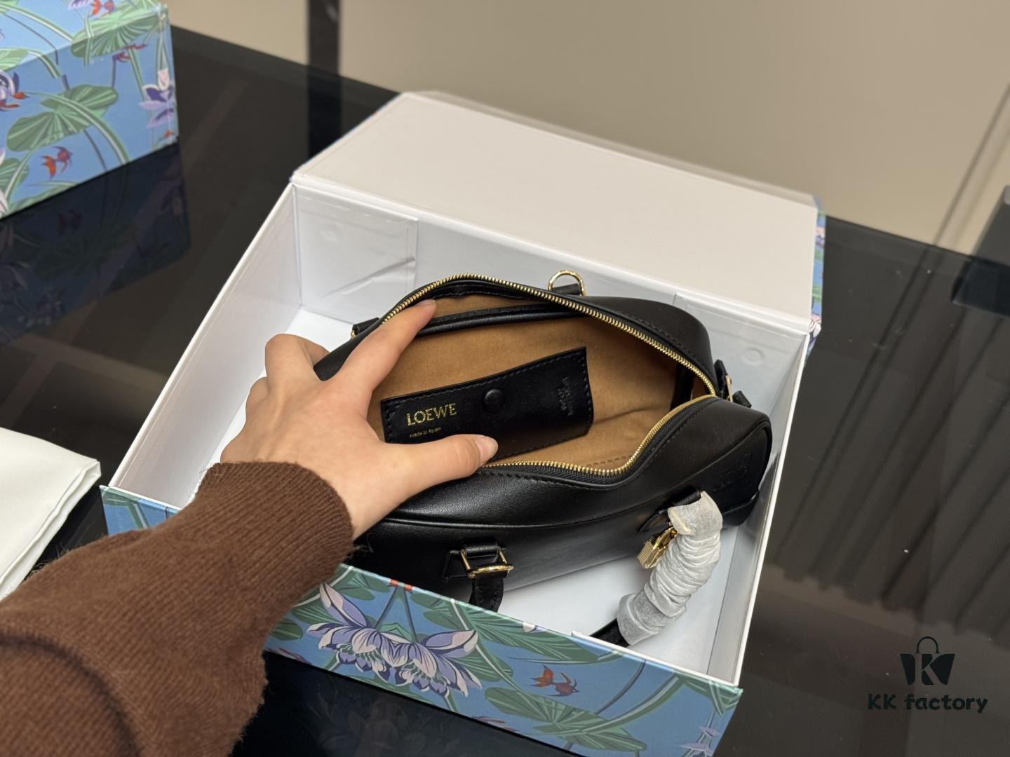 Loewe Bowling Bag / Briefcase Style Handbag