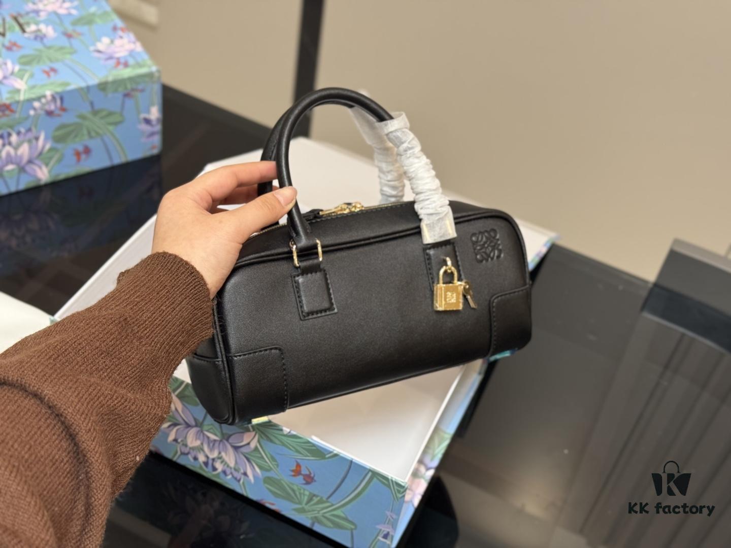 Loewe Bowling Bag / Briefcase Style Handbag