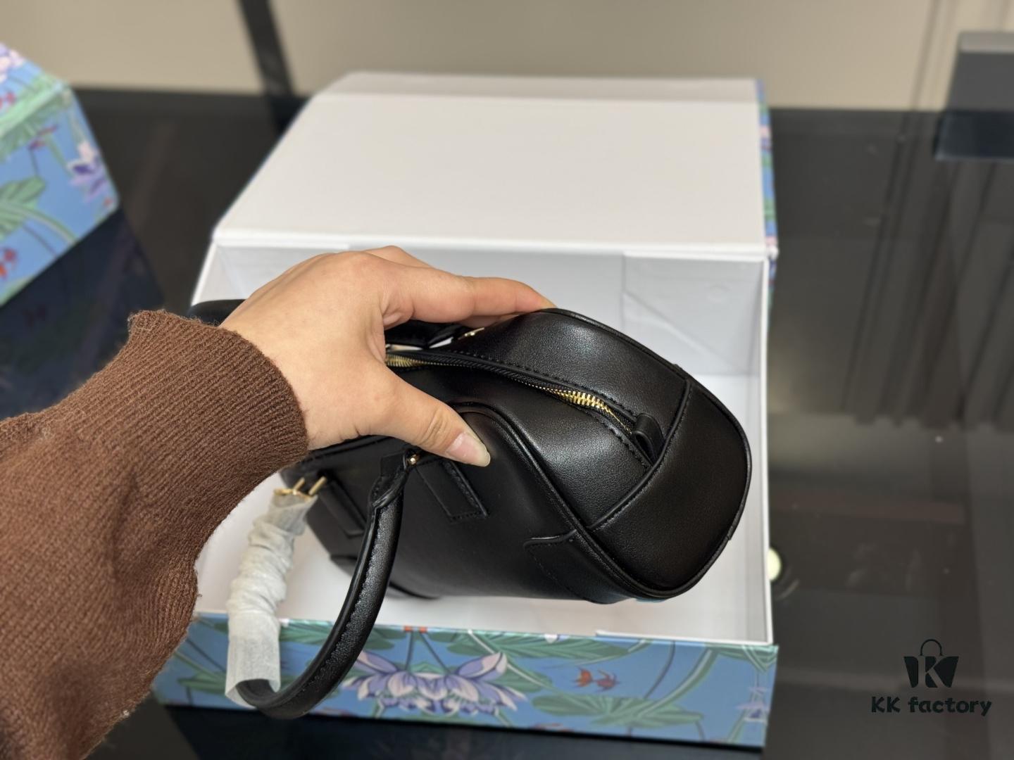 Loewe Bowling Bag / Briefcase Style Handbag