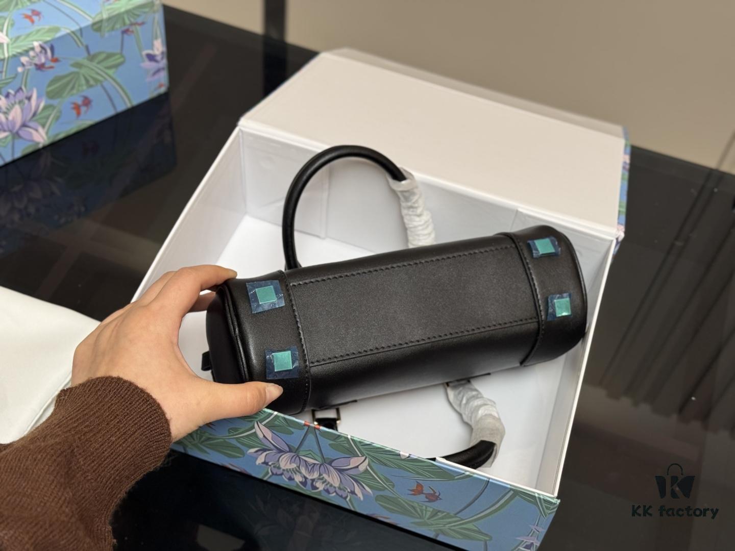 Loewe Bowling Bag / Briefcase Style Handbag