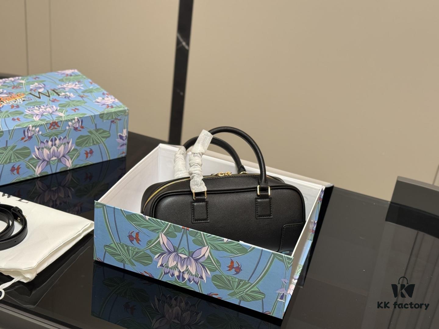 Loewe Bowling Bag / Briefcase Style Handbag