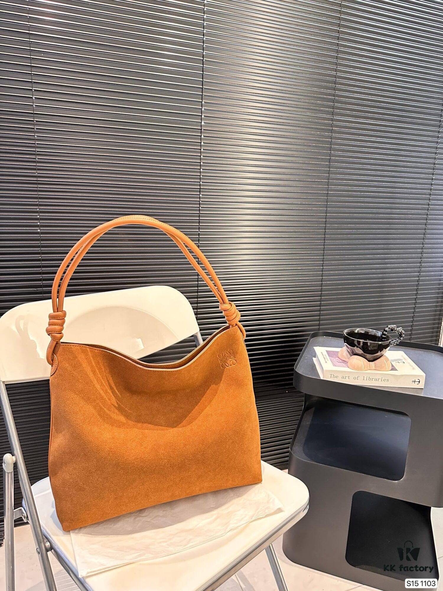 Loewe Tote Bag in Suede