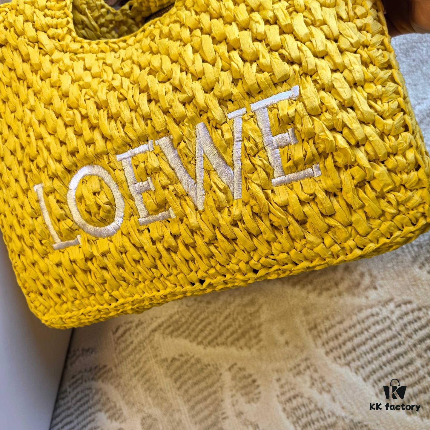Loewe Raffia Tote Bag