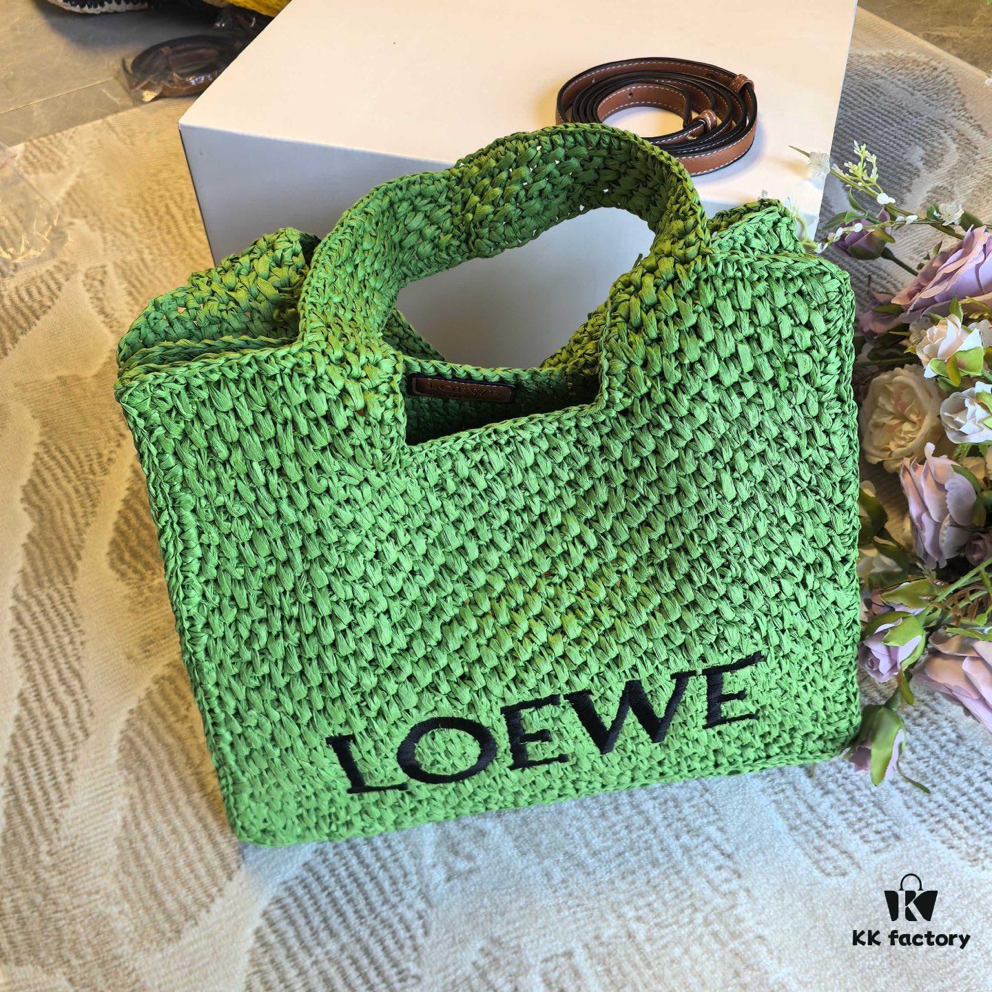Loewe Raffia Tote Bag