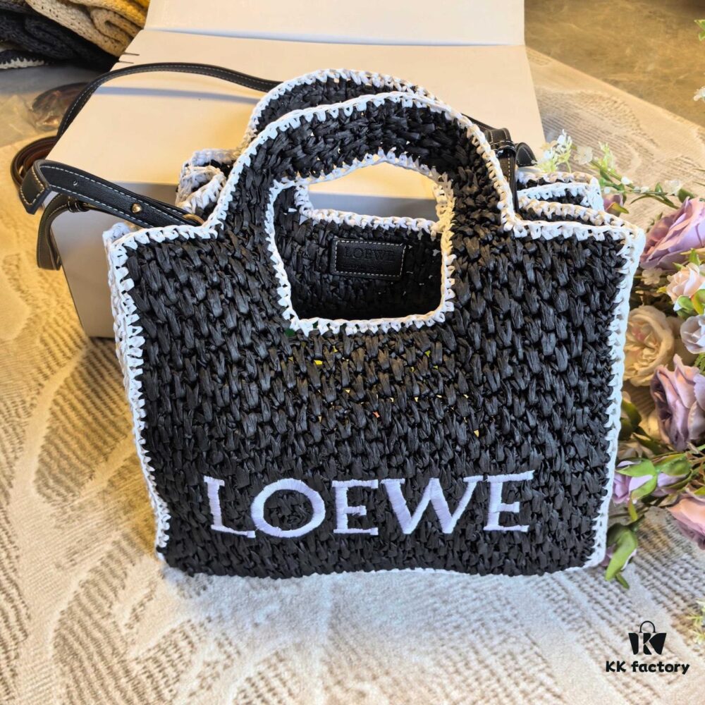 Loewe Raffia Tote Bag
