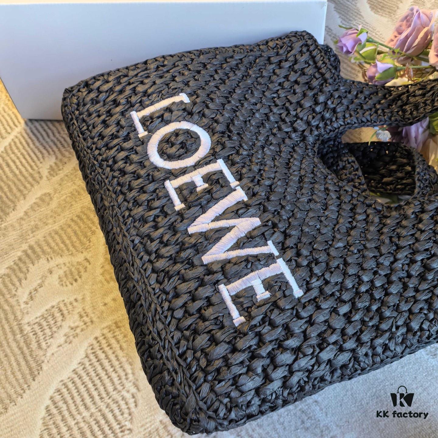 Loewe Raffia Tote Bag