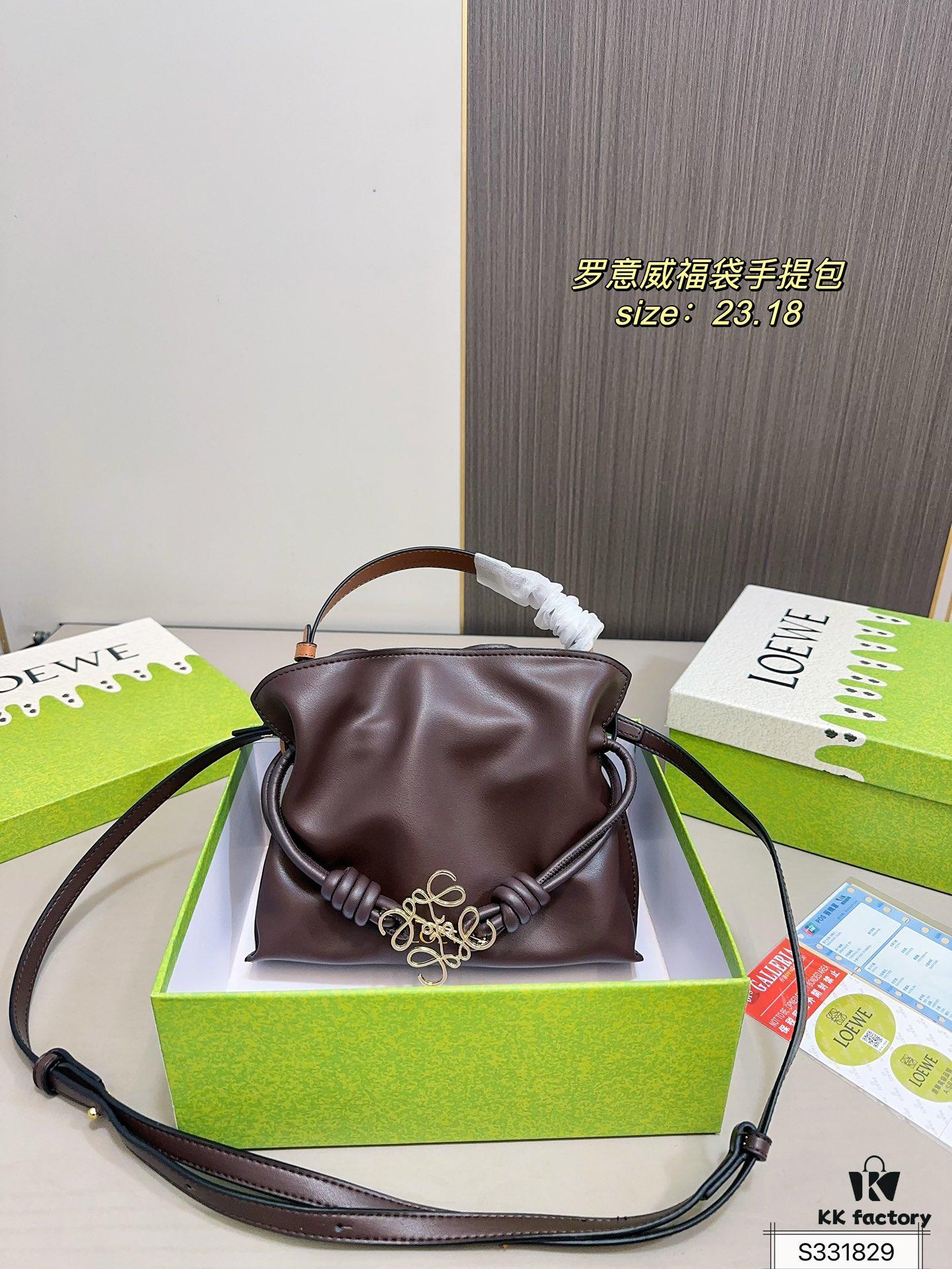 Box Included Loewe Lucky Bag Handbag LOEWE Anagram Original Series New Arrival Bag Share