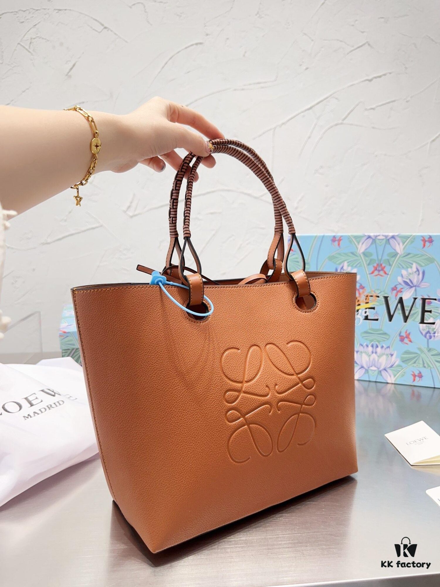 Elevate Your Style (and Salary) with This Sophisticated LOEWE Tote Bag!