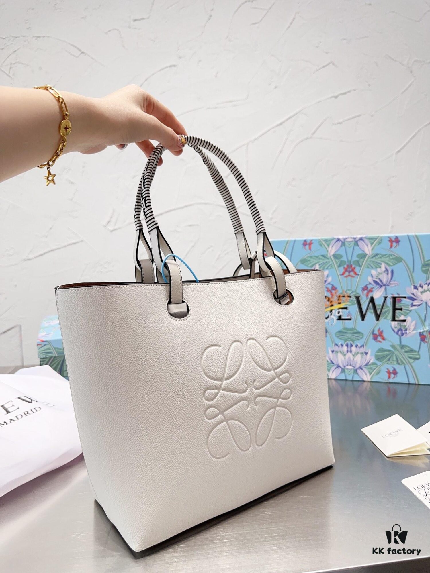 Elevate Your Style (and Salary) with This Sophisticated LOEWE Tote Bag!