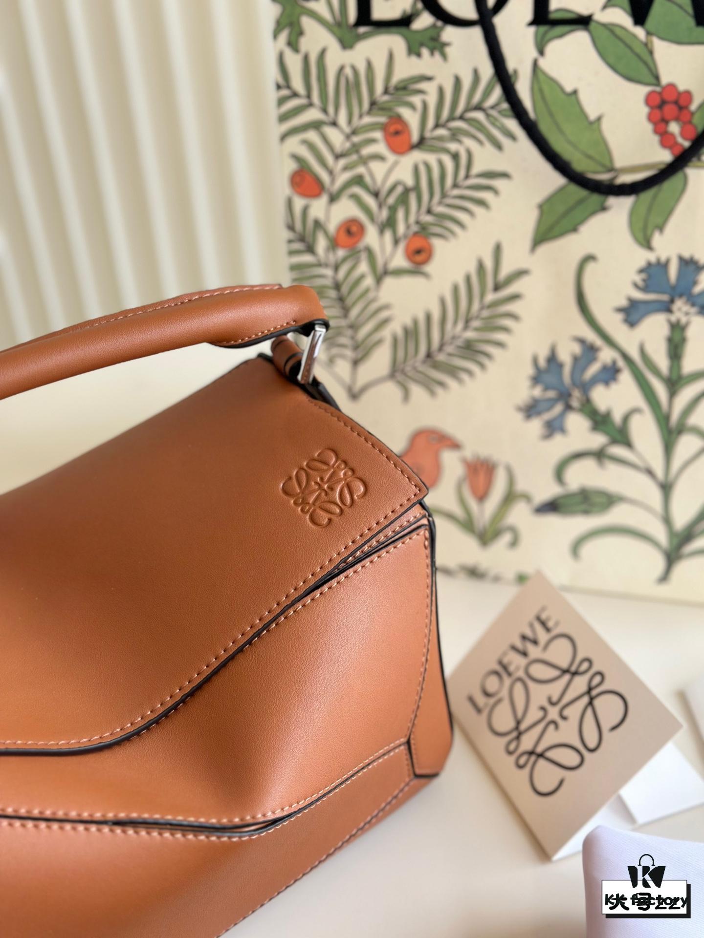 Loewe Puzzle Mini Geometric Bag in Box