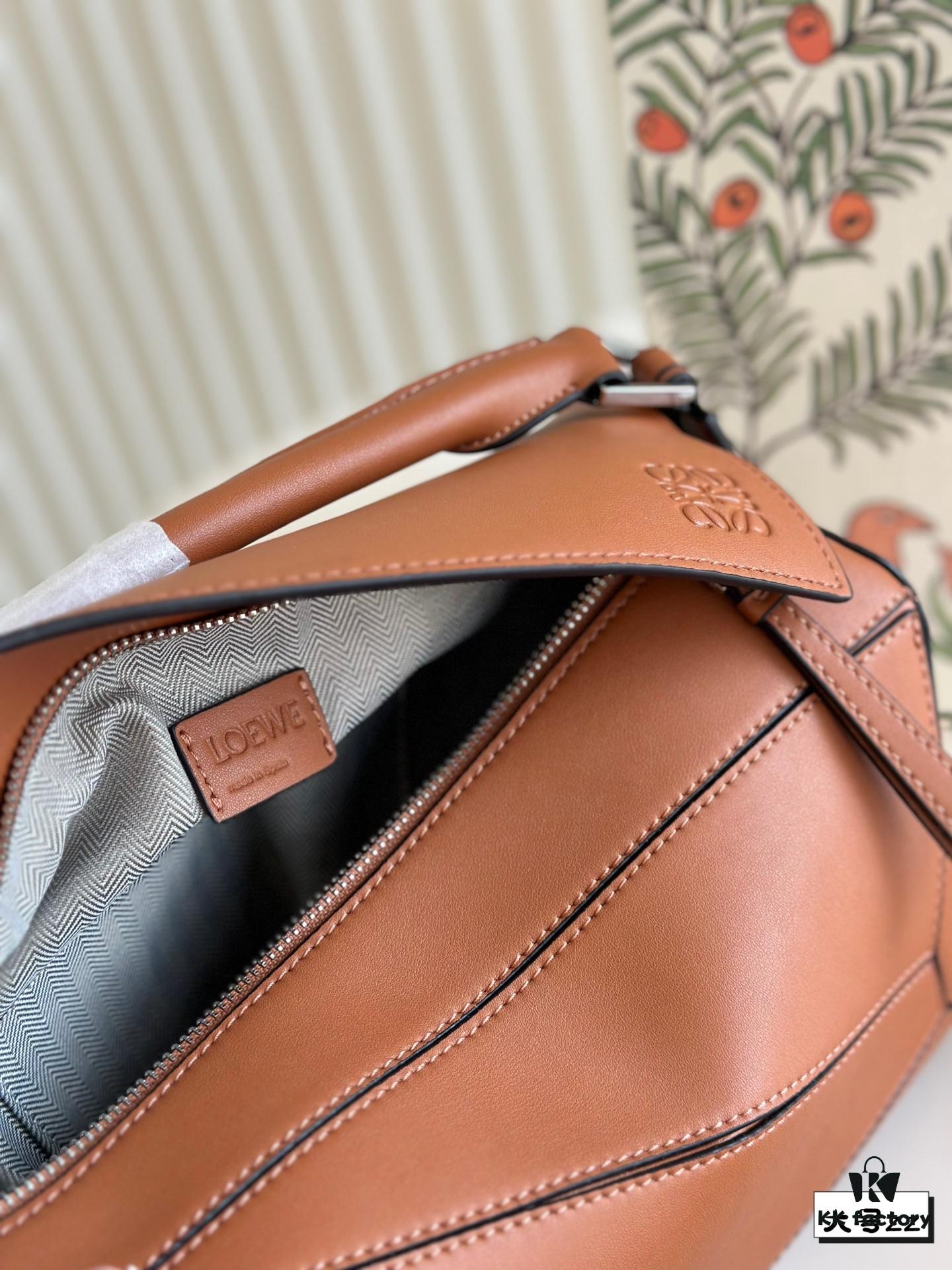 Loewe Puzzle Mini Geometric Bag in Box