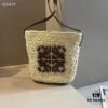 LOEWE Rattan Woven Bag Bucket Bag Perfect for Summer