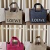 Large Loewe Woven Tote Bag