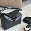 Box Set (Double Shoulder Strap) Loewe Puzzle Geometric Bag, Genuine Cowhide Leather, 24*15cm