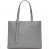 Loewe Buckle Tote Without Zip, Deep Gray Crinkled Texture Handbag for Men, Model 3050
