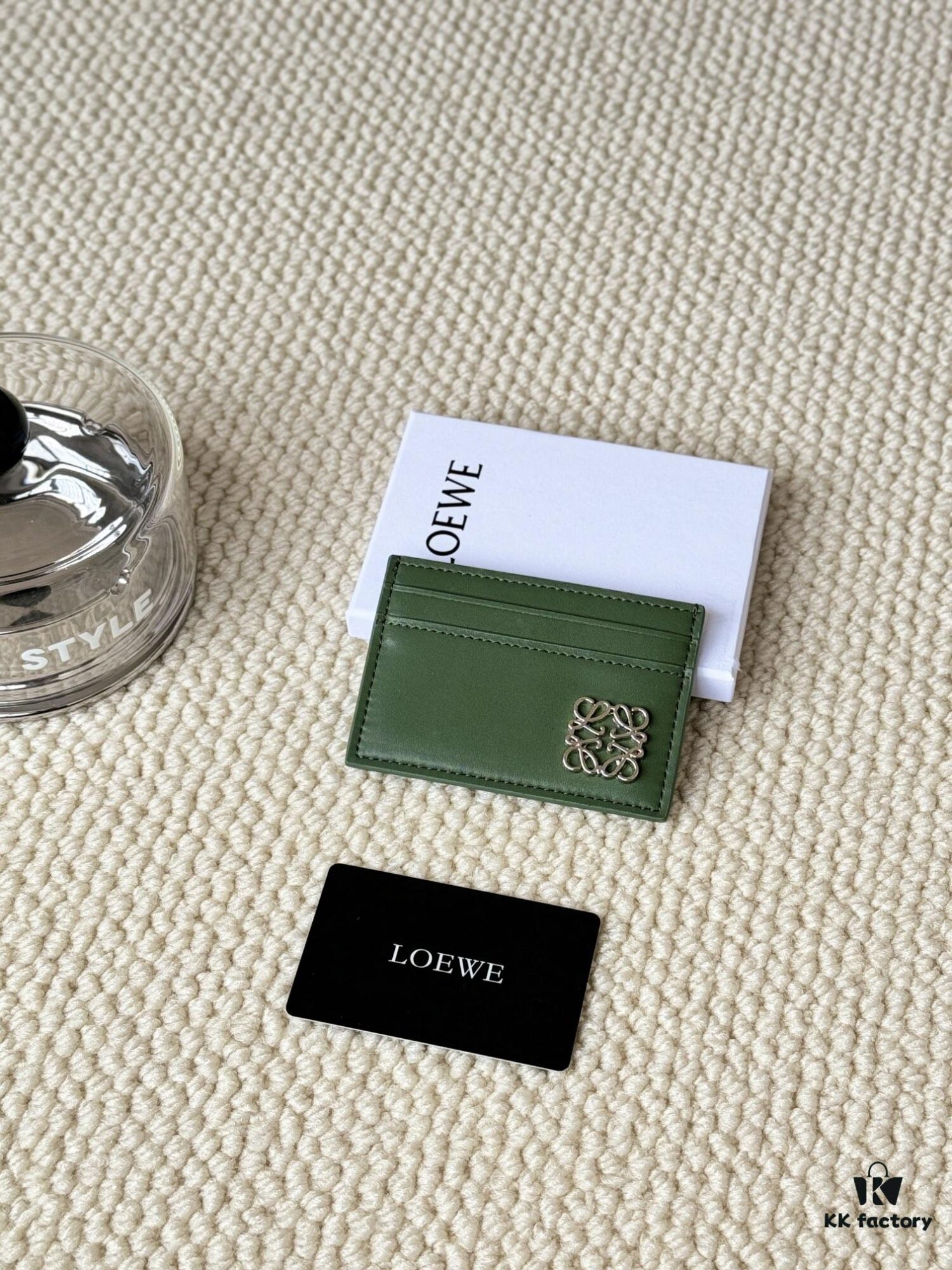 Loewe New Arrival Card Holder Restock! Metal Logo Version