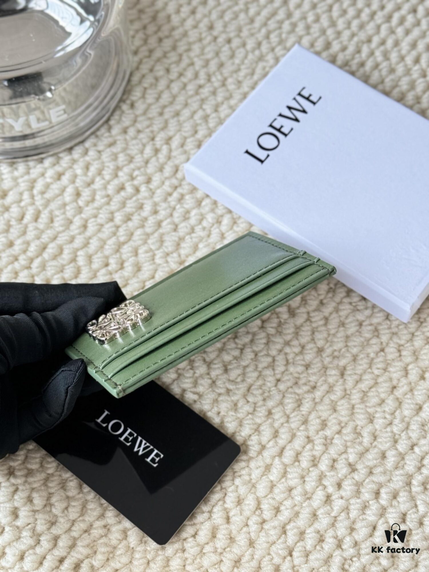 Loewe New Arrival Card Holder Restock! Metal Logo Version