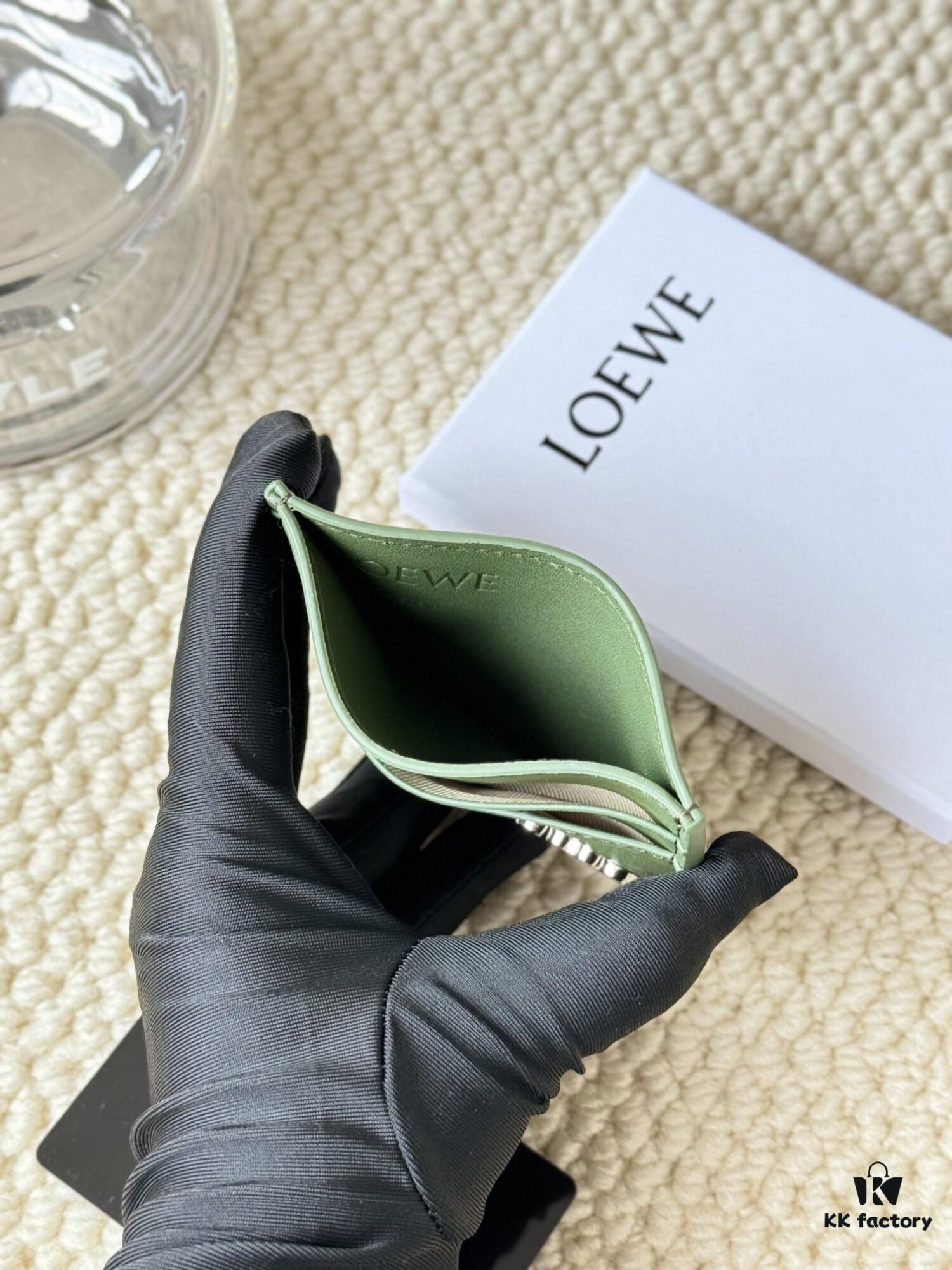 Loewe New Arrival Card Holder Restock! Metal Logo Version