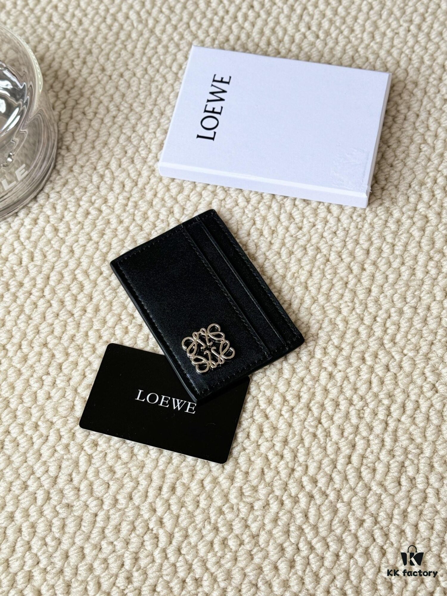 Loewe New Arrival Card Holder Restock! Metal Logo Version Now Available